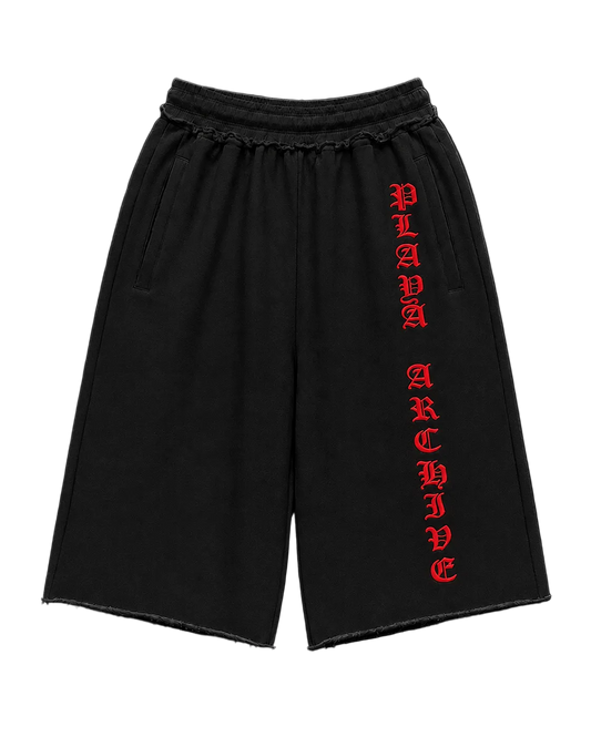PA Script Shorts- Black
