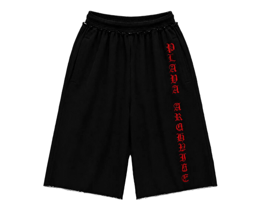 PA Script Shorts- Black