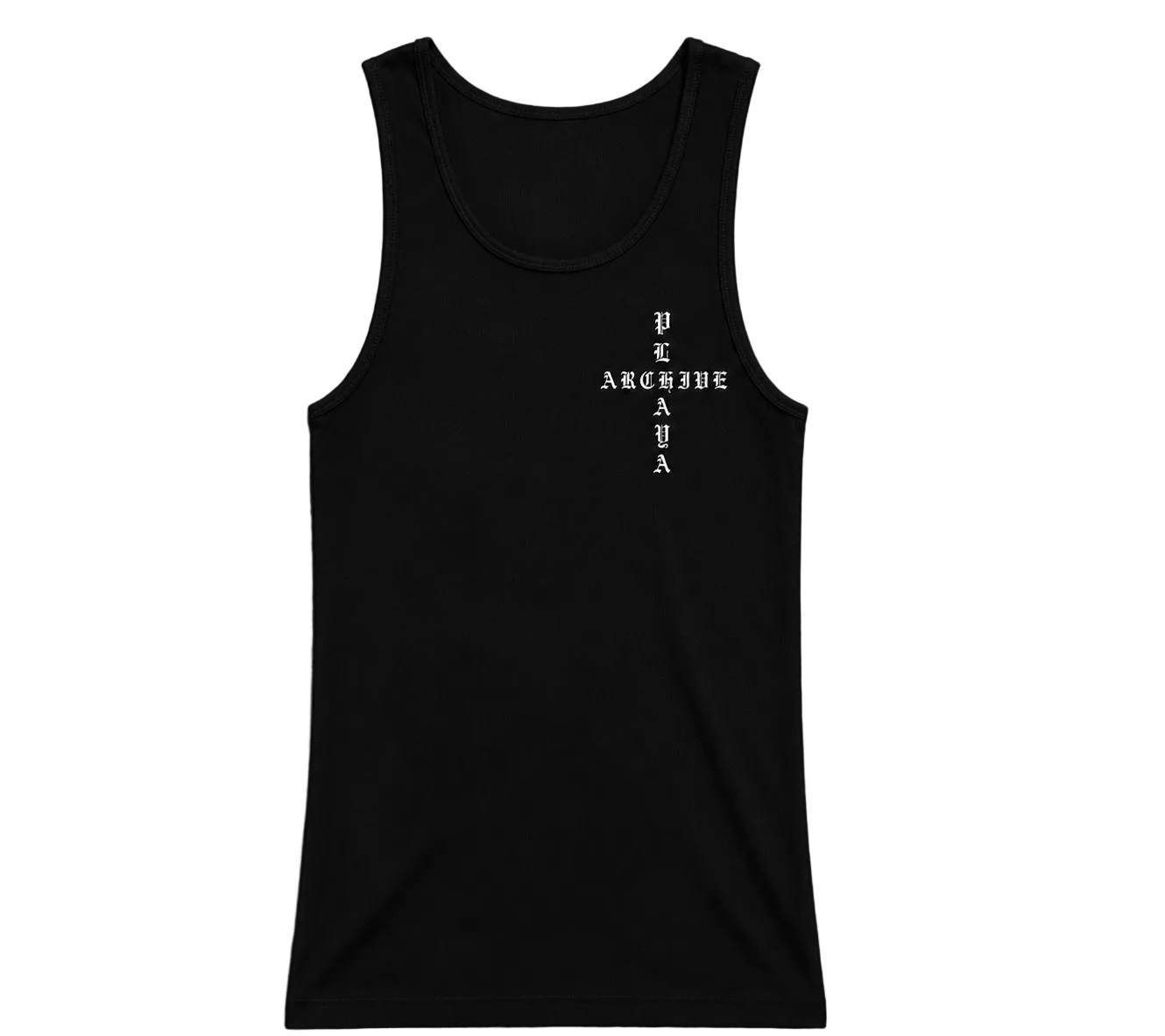 PA Cross Rib Tank -Black
